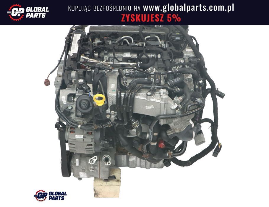 VW Tiguan 5N Seat Alhambra Audi Q3 8U 2.0 TDI Silnik Goły Słupek CUWA