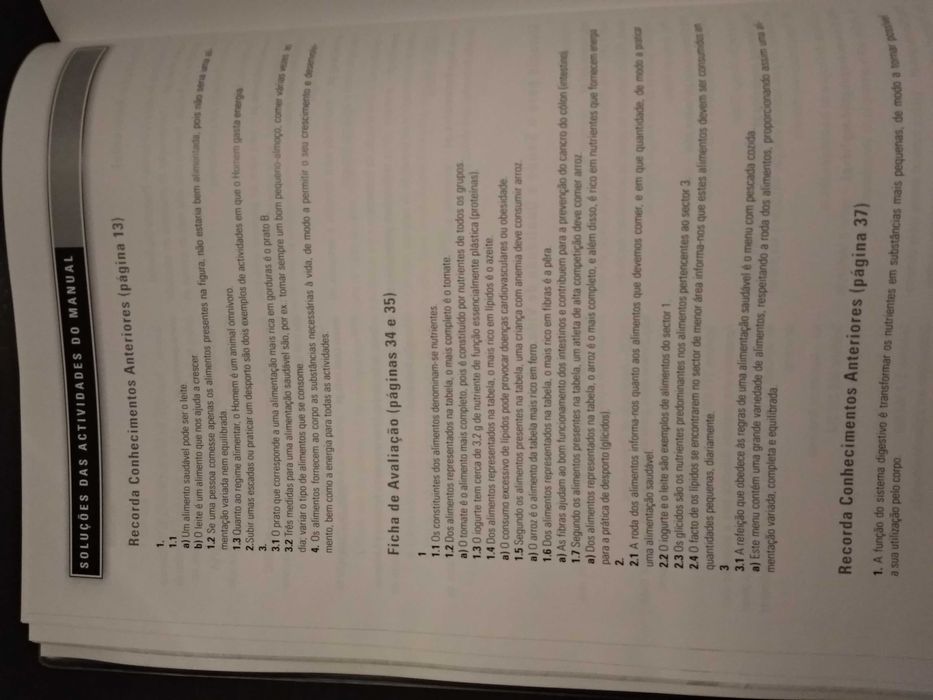 Manual e caderno de atividades Ciências da Natureza 6.º ano
