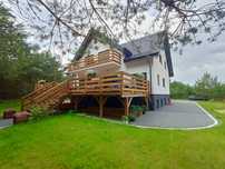 DOMEK 16os. KASZUBY ! SAUNA /BALIA z jacuzzi! Basen, kajaki, łódka.