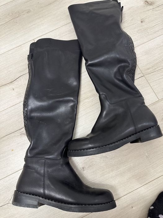 Сапоги кожа еврозима