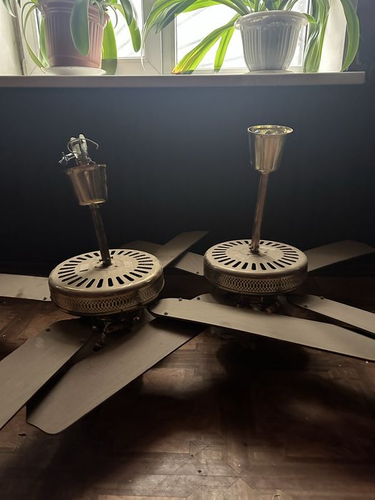 Люстра вентилятор majestic AXC-52L(4)-4