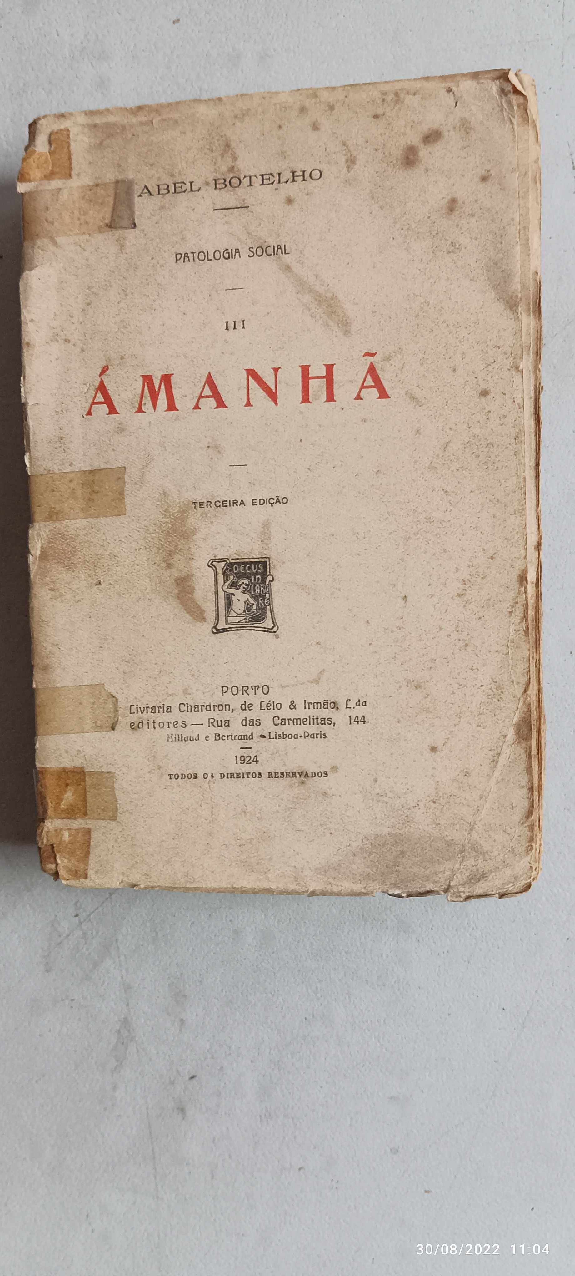 Livro Pa-1 - Abel Botelho - Ámanhã