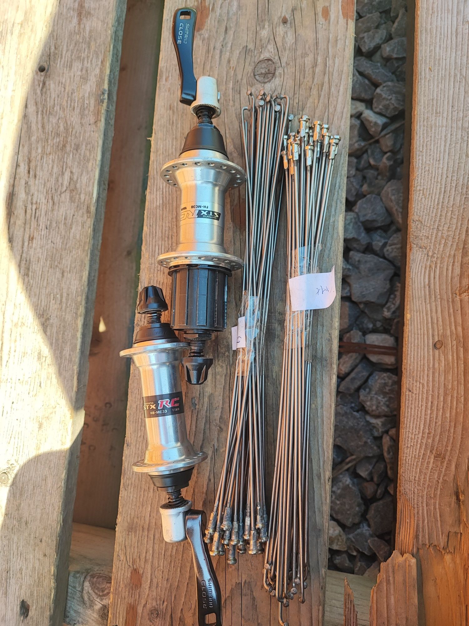 Piasty kół rowerowych Shimano STX RC Parallax MC38/33 Retro MTB