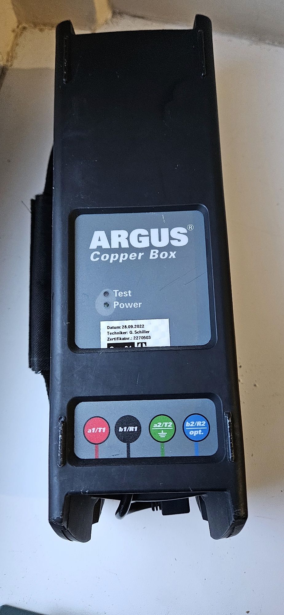 Tester telekomunikacyjny ARGUS 163 – pomiary DSL, ISDN, VoIP, LAN