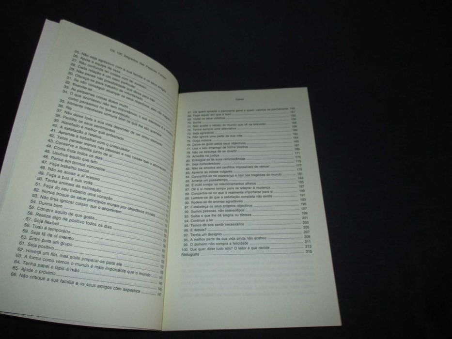 Livro Os 100 Segredos das Pessoas Felizes David Nivem