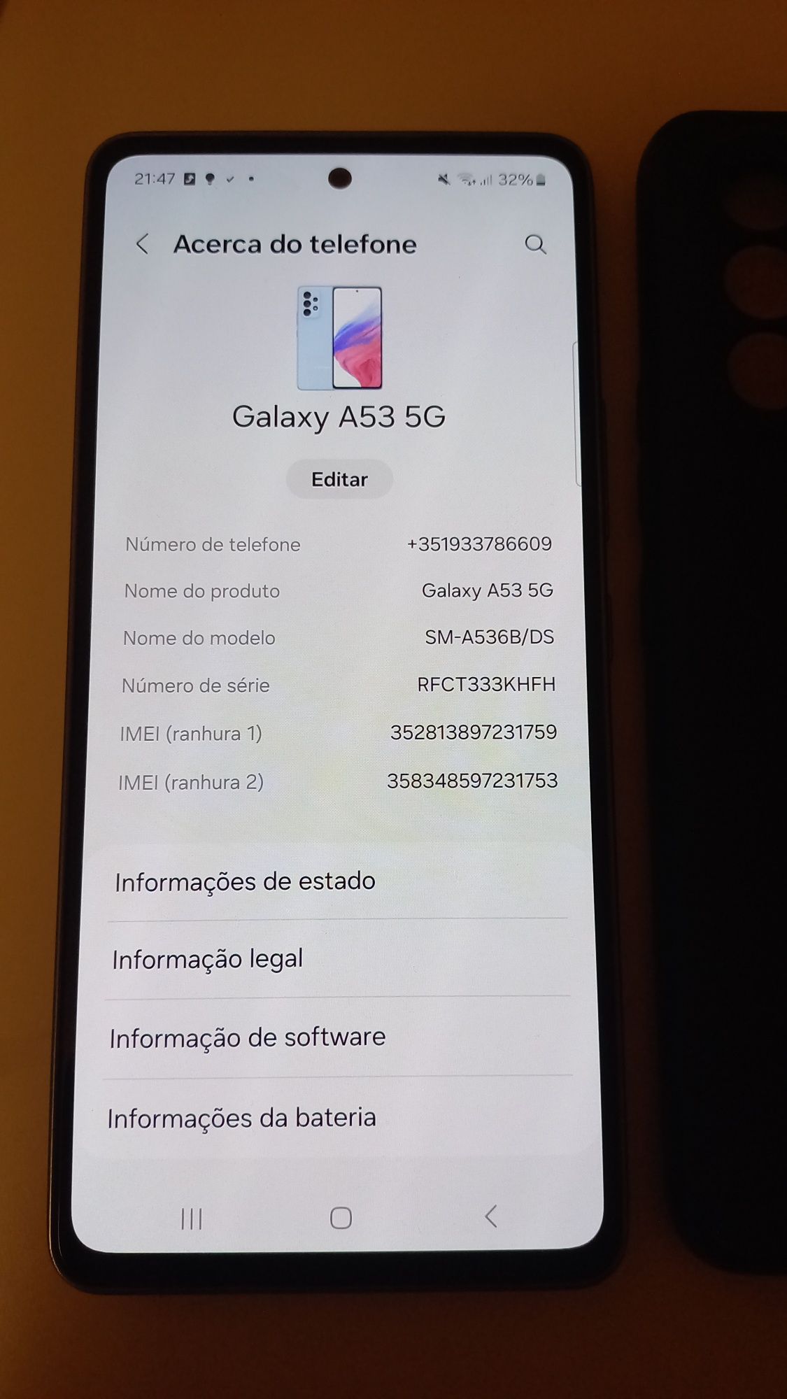 Smartphone SAMSUNG Galaxy A53 5G
