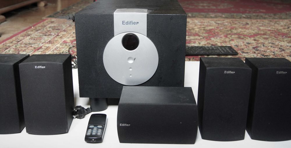 Акустическая система 5.1 Edifier R501,сабвуфер 30вт