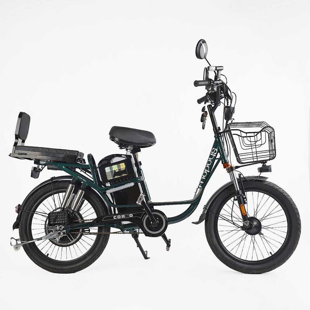 Електровелосипед Corso Shadow колеса 22 дюйми, 500 Вт, 48В20аг