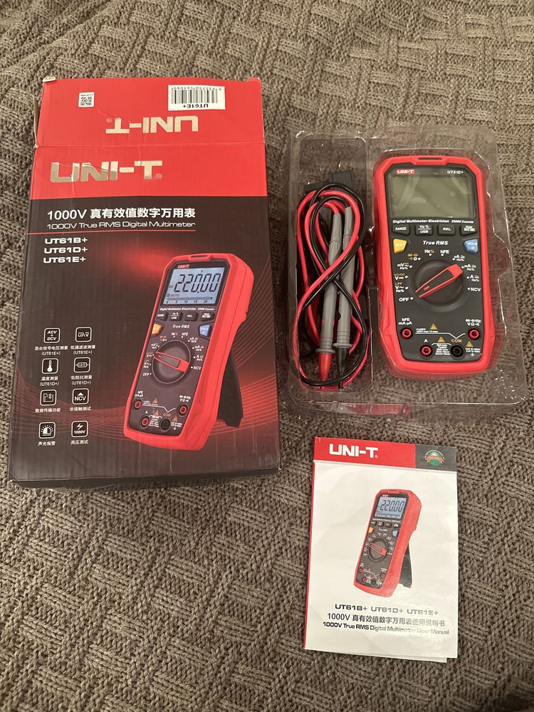 1000V True RMS Digital Multimeter