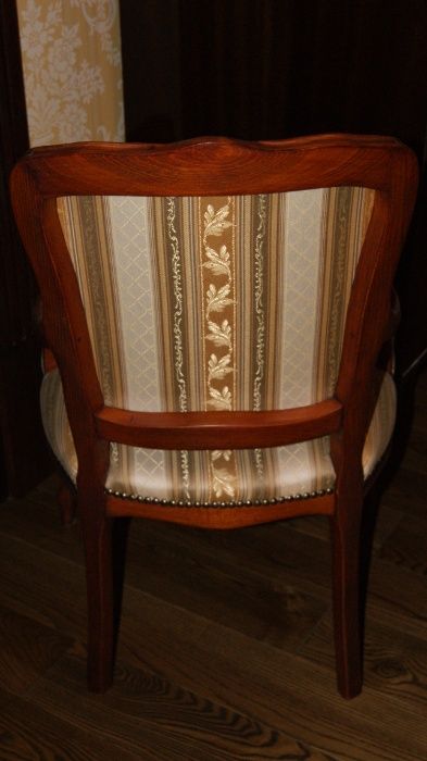 Krzesło, fotel w stylu francuskim
