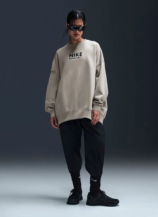 Світшот Nike Sportswear Women's Oversized Fleece Crew-Neck оригінал