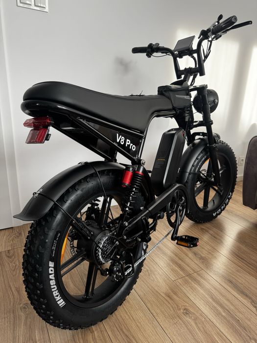 Rower elektryczny fatbike v8 pro