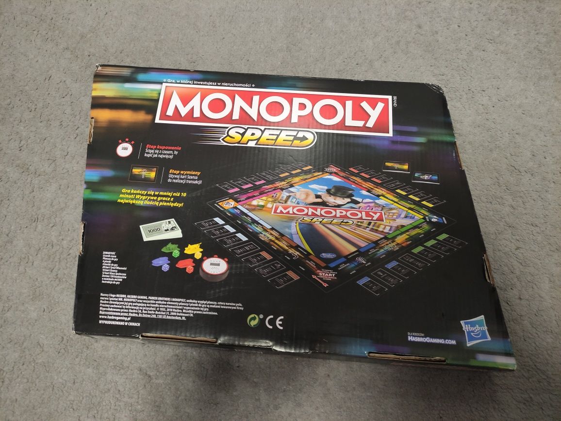 Monopoly speed gra planszowa