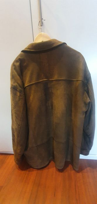 Casaco pele Camel