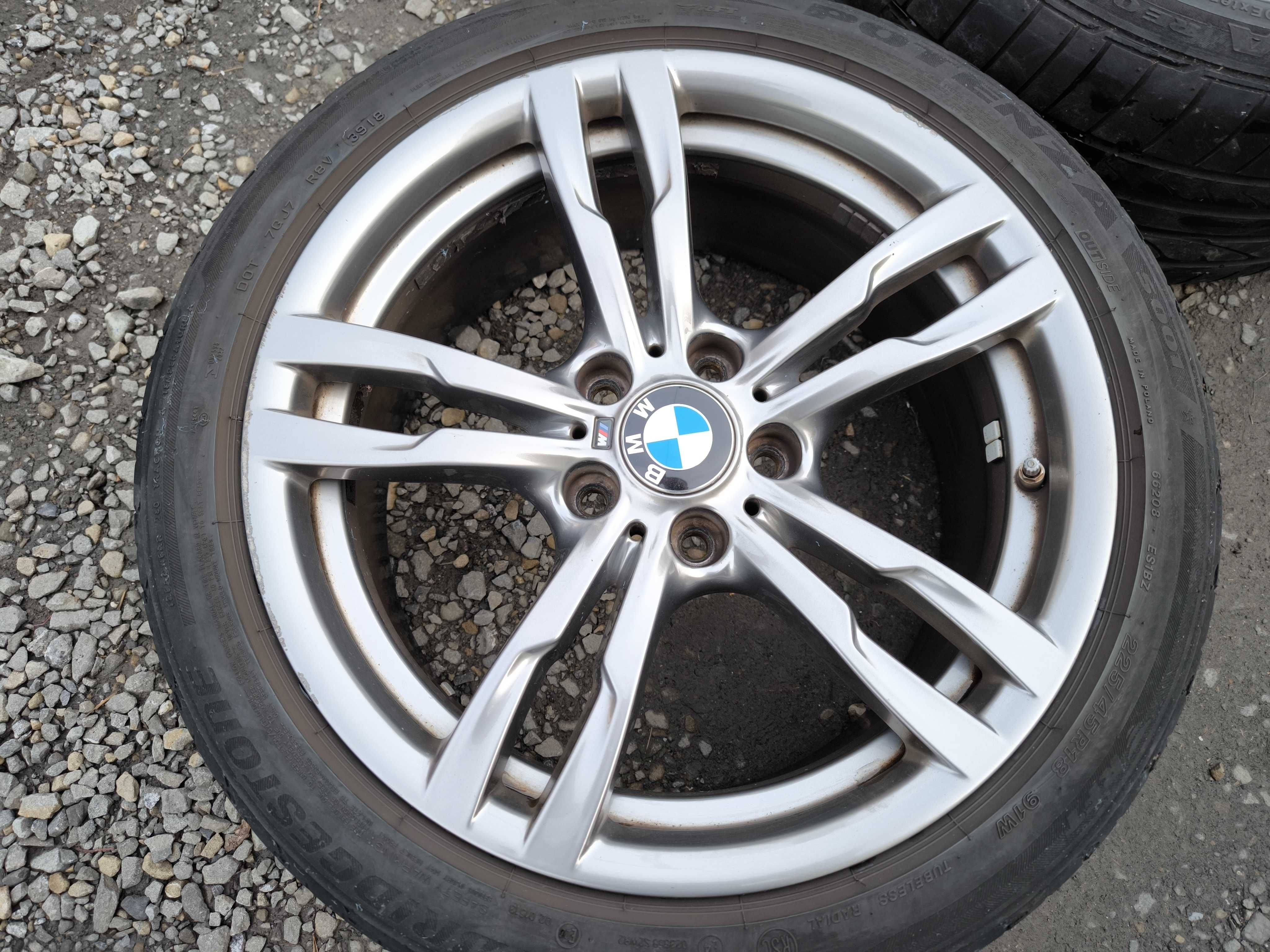 BMW M-pakiet F30 F31 F32 F33 F34 F36 E90 18 cali 5x120 Opony 225/45