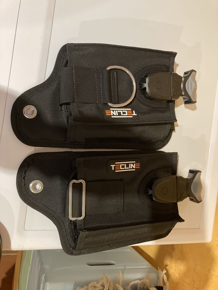 Bolsos para peso da Tecline para mergulho