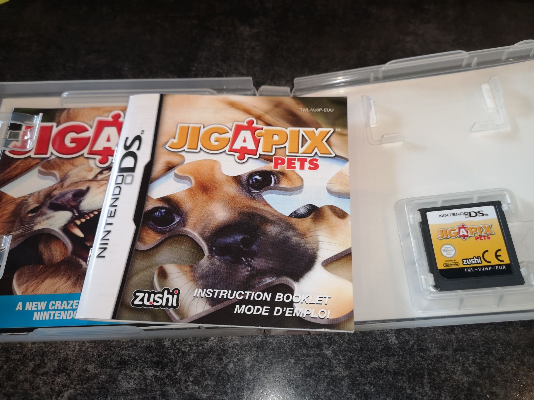 Jig a Pix Puzzle Maker DS NINTENDO gra ANG (komplet BDB) sklep Ursus