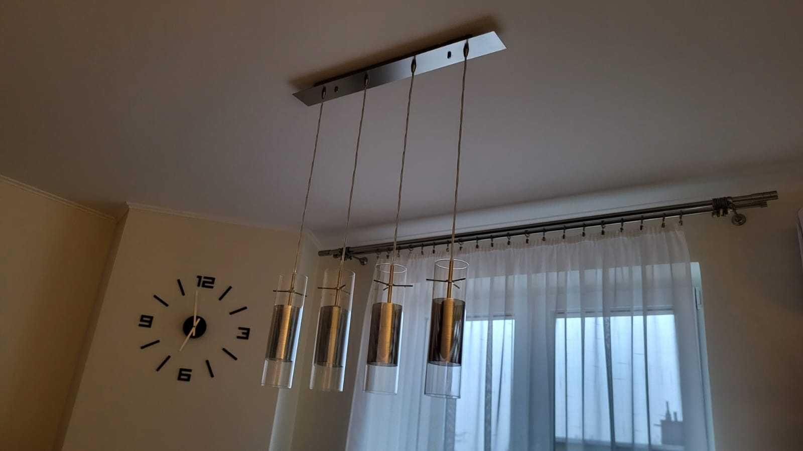 2 lampy do salonu 3 i 4 klosze - lampa