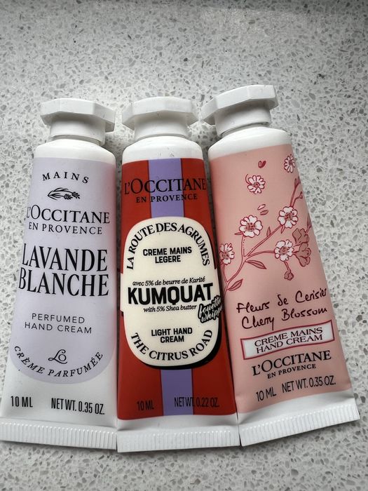 Znakomity Loccitane krem do rąk 10ml nawilzenie i piekny zapach
