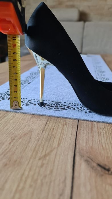 Buty szpilki czółenka czarne