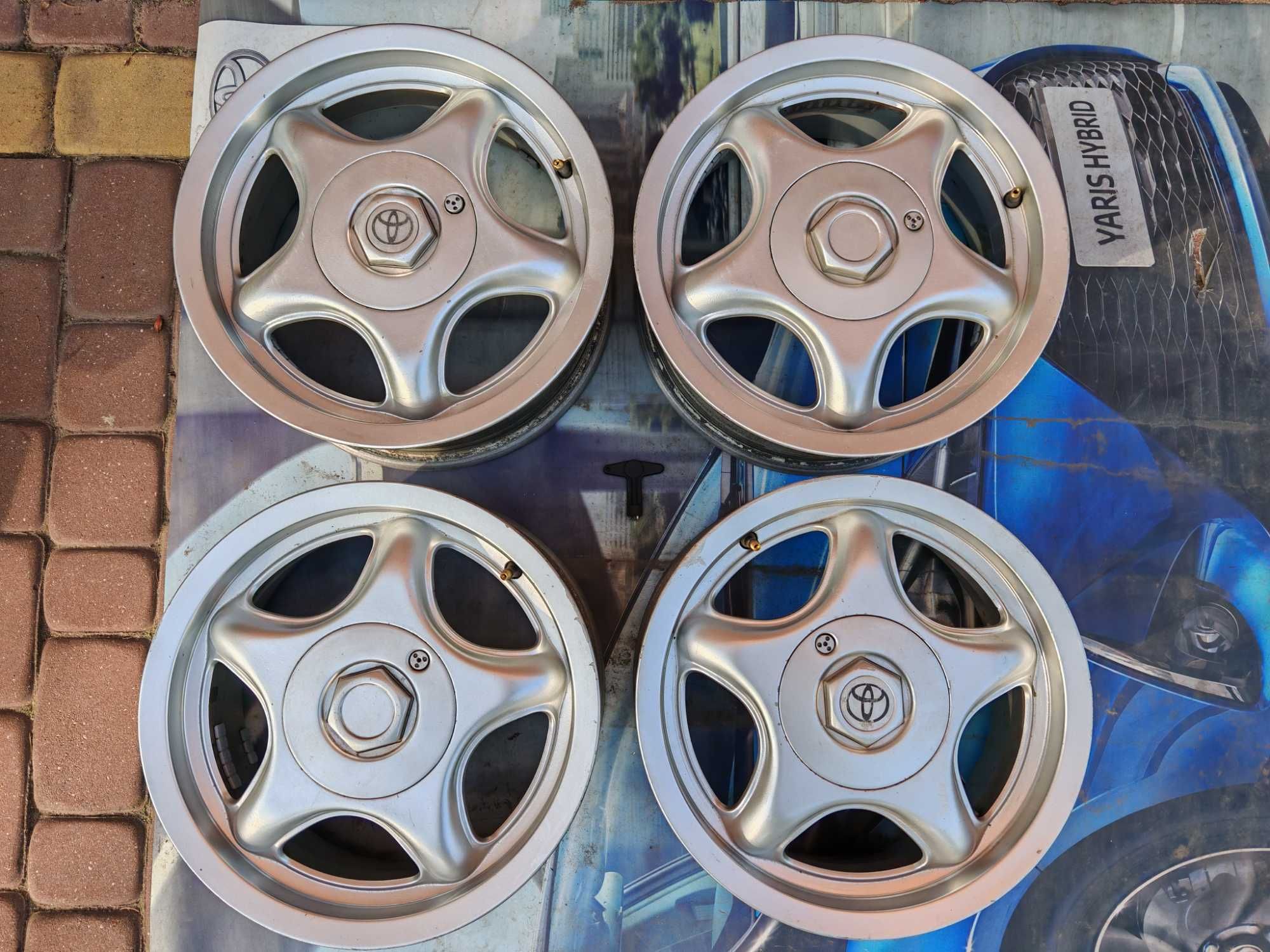 Alufelgi Opel 5x110 R16 Toyota 5x100 R14 i Fiat felgi stalowe 4x98 R13