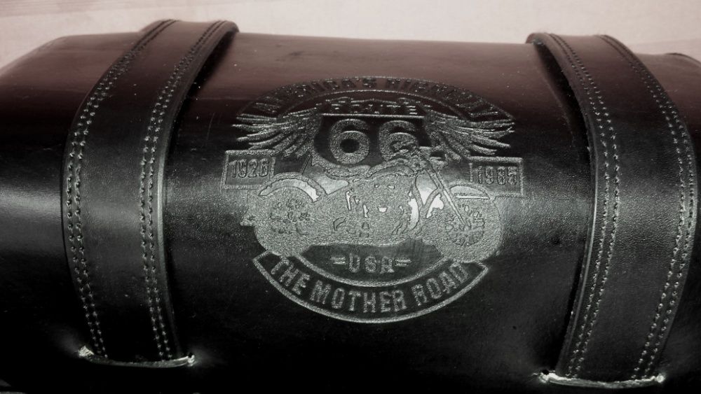 Alforge/Mala artesanal de qualidade superior em couro vintage