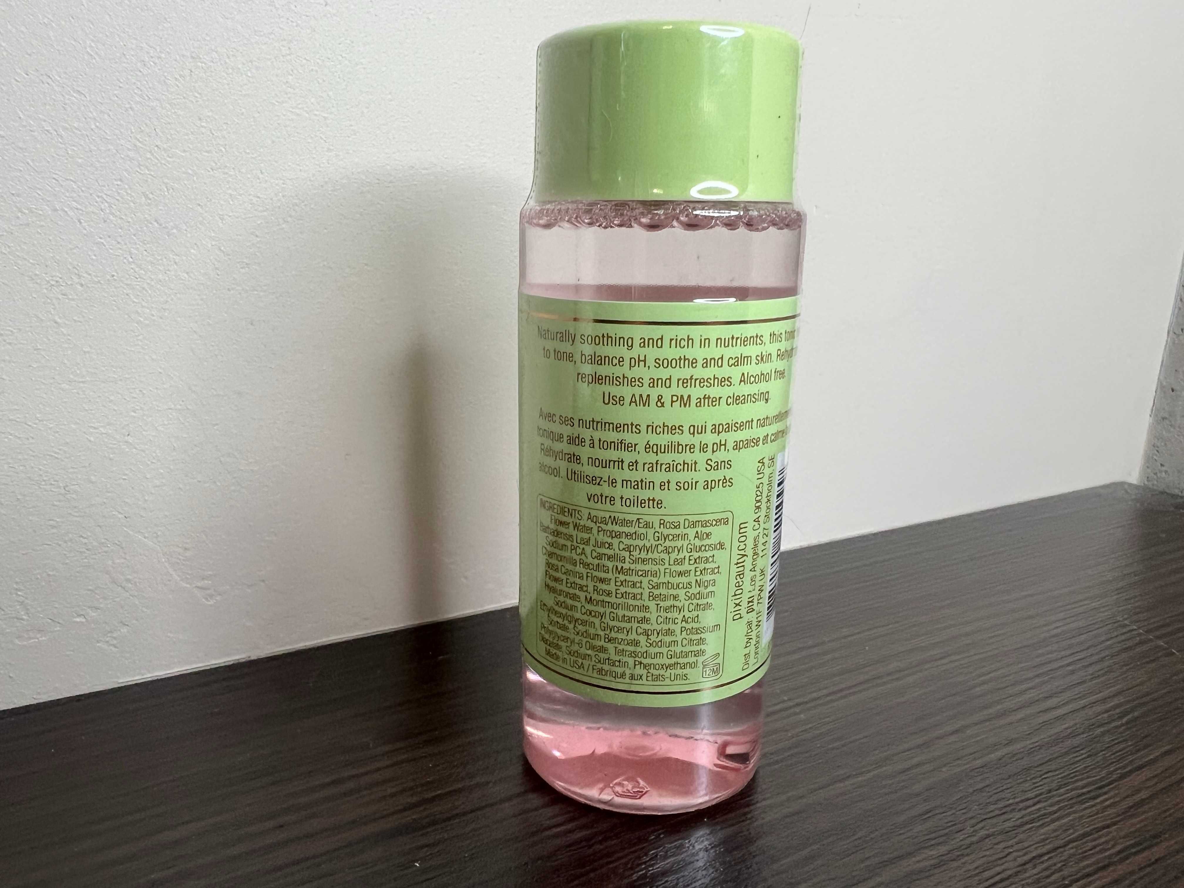 PIXI Rose Tonic - Tonik nawilżający 100ml travel size podróżny format