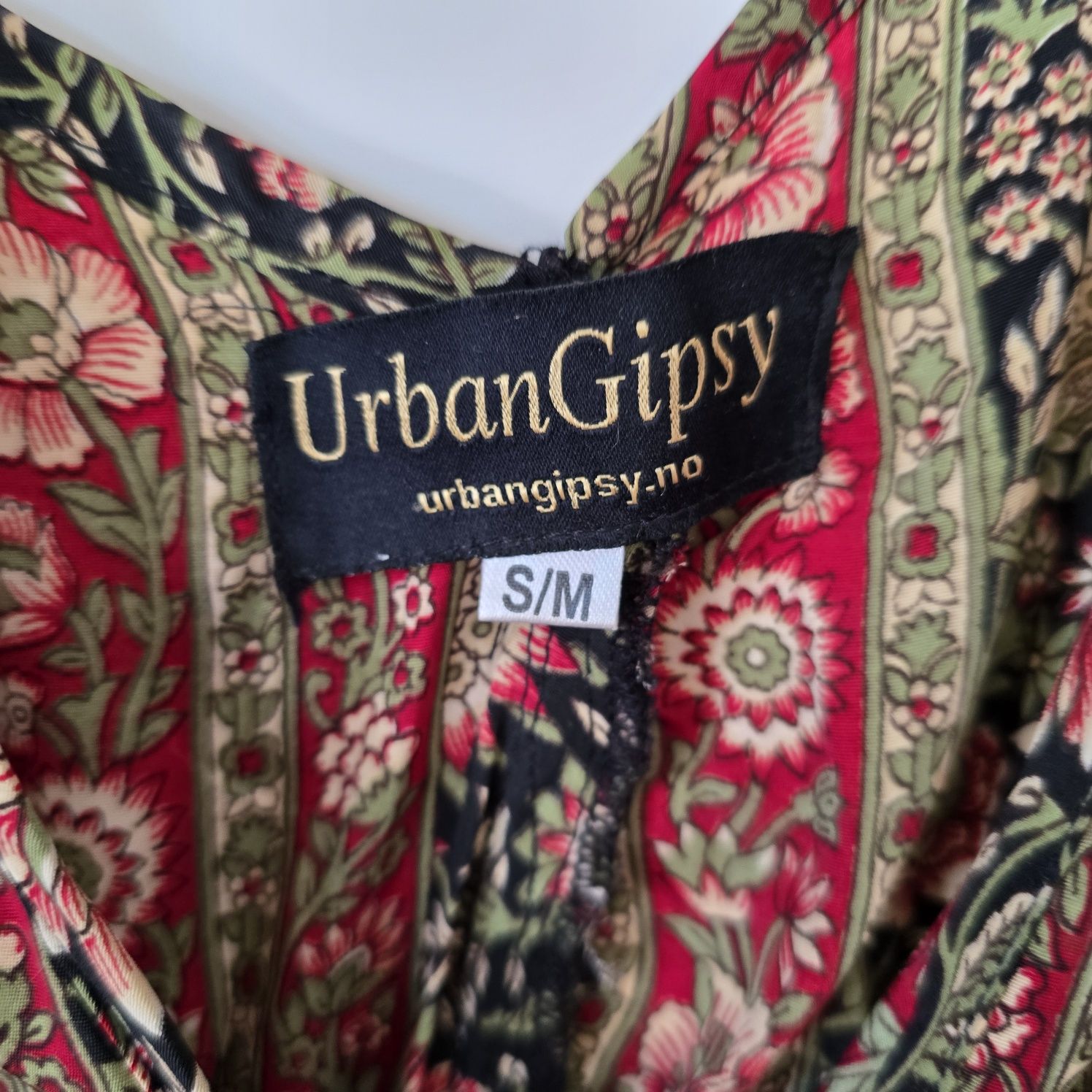 Sukienka Zara s 36 m 38 maxi boho letnia jedwab silk krótki rękaw