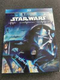 Stat Wars IV V VI zestaw Blu-Ray stan idealny