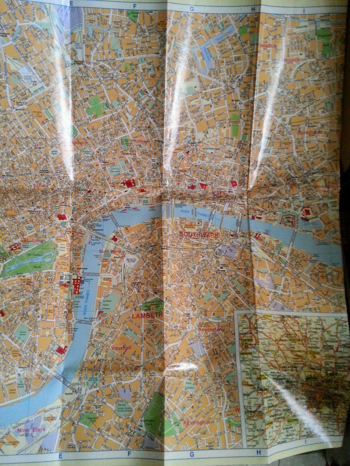 Londyn - plan miasta i Rozmówki Angielskie