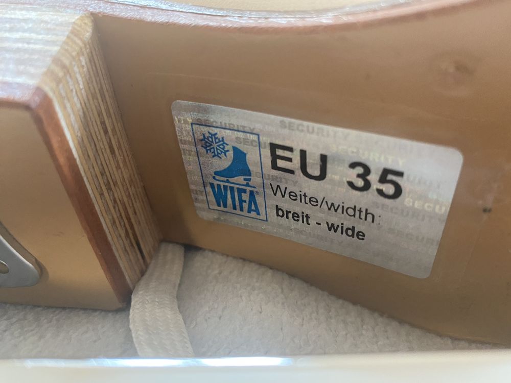 Ковзанки дитячі WIFA PRIMA 35 р. EU, устілка 22 см.