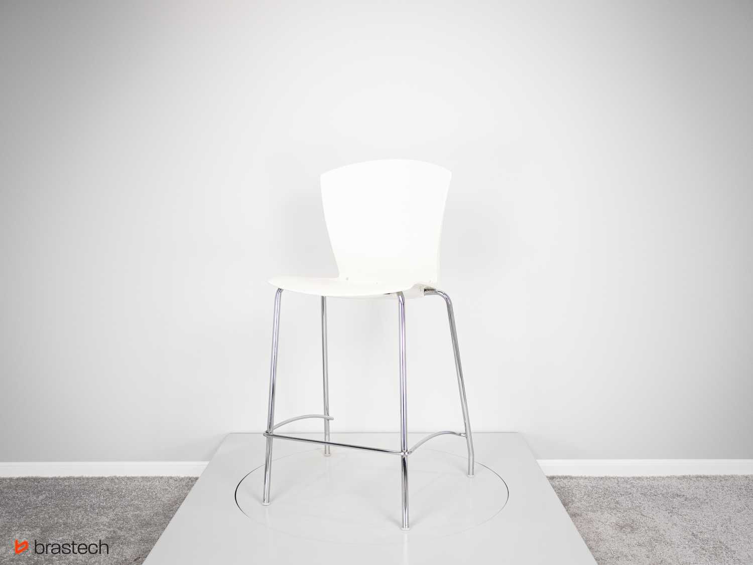 Hoker krzesło metalowe nowoczesny Carina chair