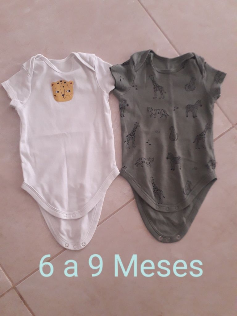 Pijamas/bodys 6 9 meses