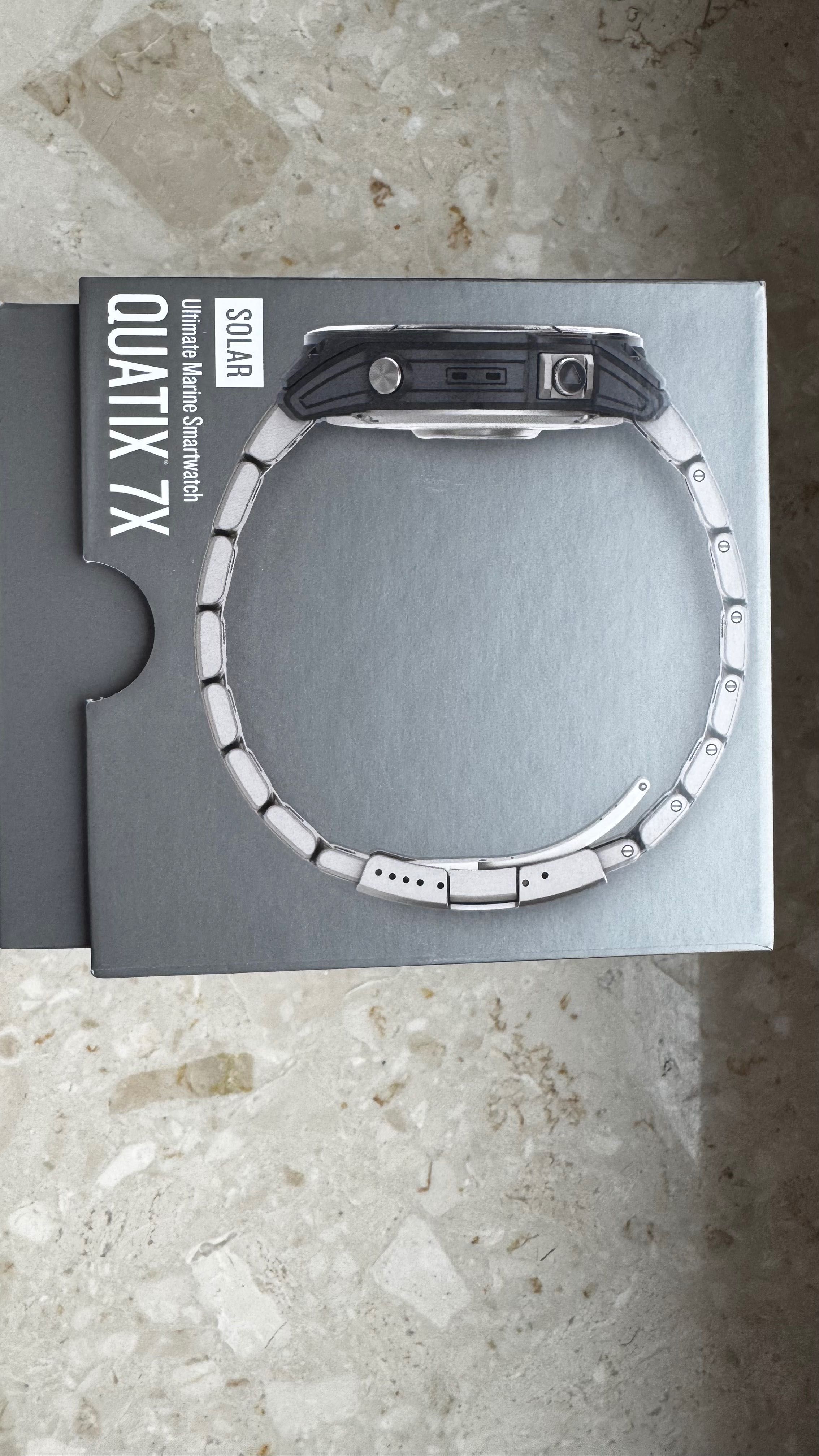 Garmin quatix 7X Solar ładowany energią słoneczną zegarek żeglarski