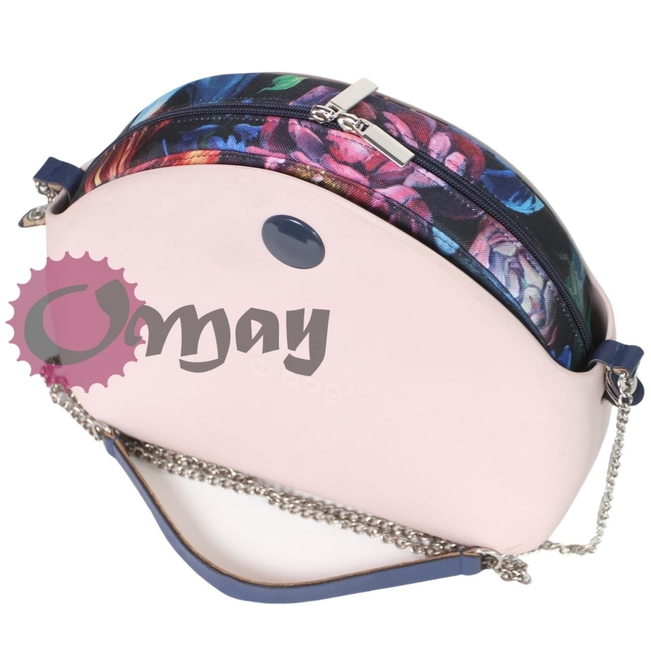 organizer OBAG MOON LIGHT róże kwiaty cudne zamek granatowy wkład OMAY