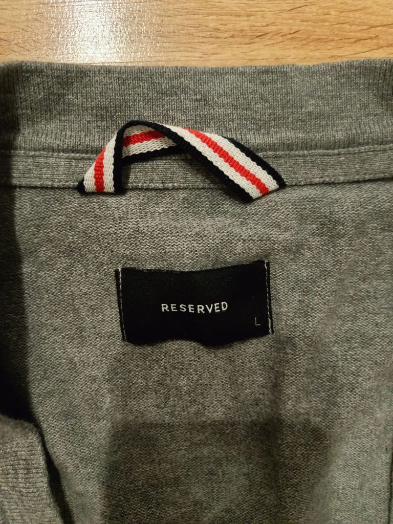 Sweter kardigan rozpinany męski Reserved L