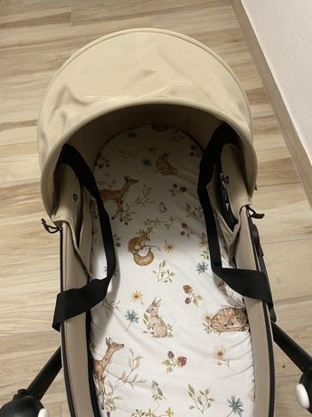 Gondola yoyo babyzen taupe dla noworodka lub niemowlaka