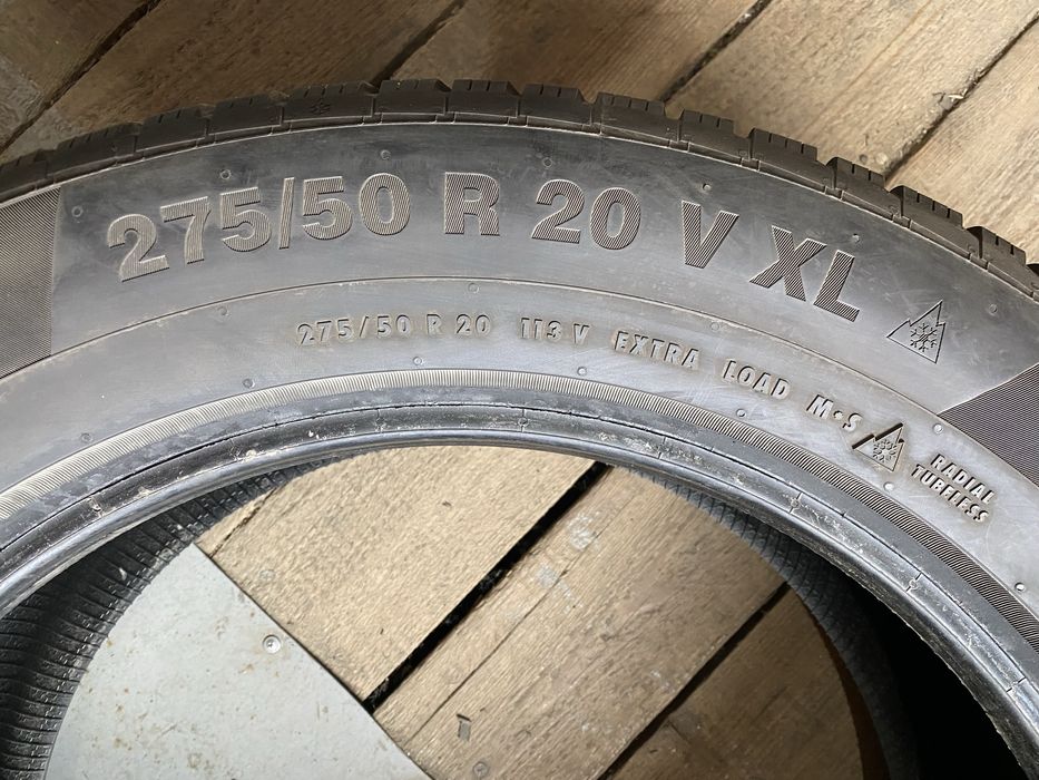 2шт 23рік 275/50R20 Continental WinterContact TS850P