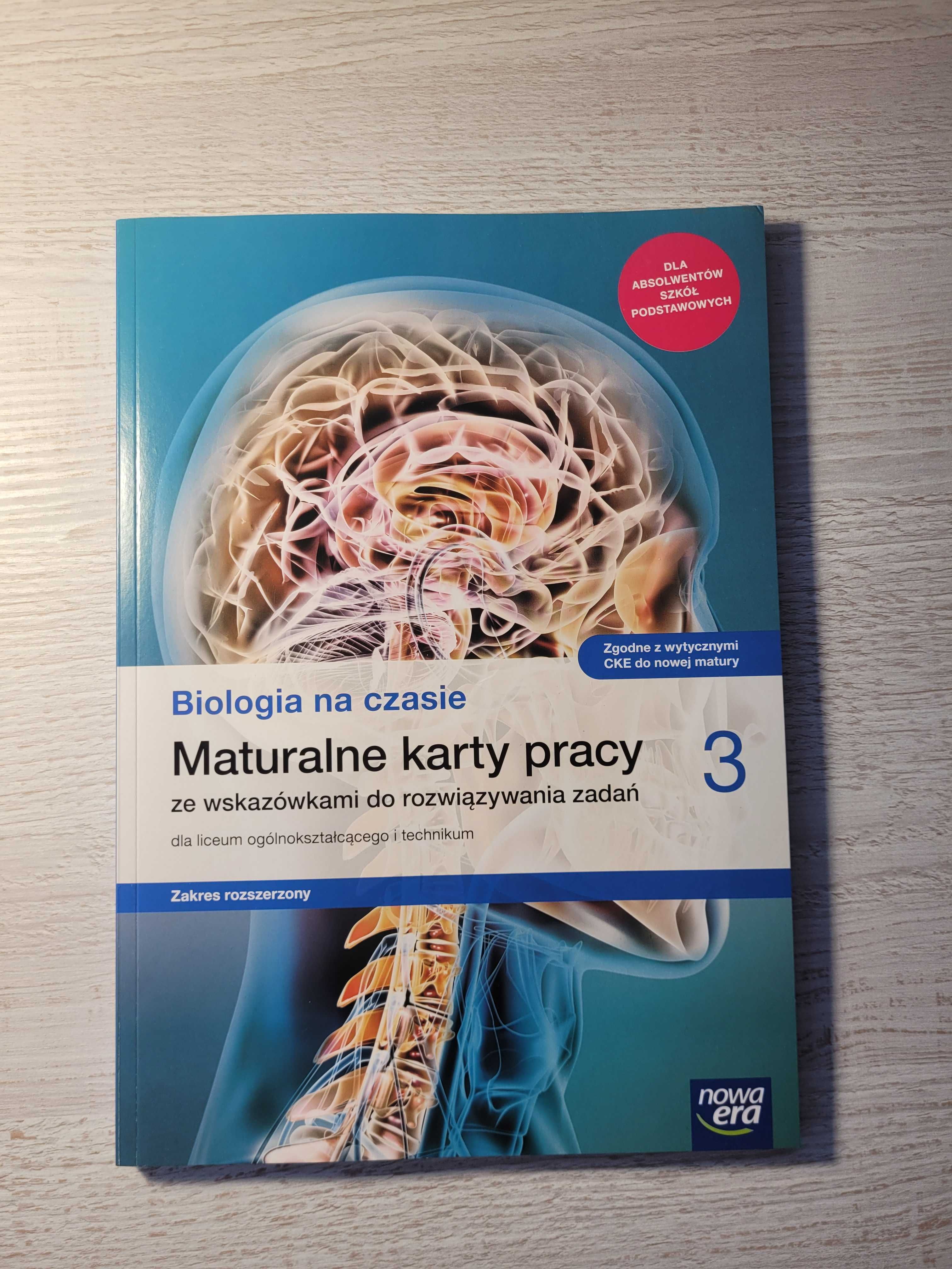 Maturalne karty pracy - Biologia, liceum, 3 klasa