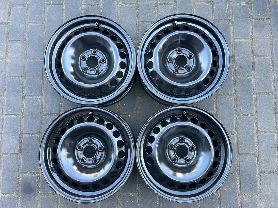 Felgi Stalowe Audi A1, VW Polo, Skoda Fabia, Seat Ibiza 15 cali 5x100 4szt.
