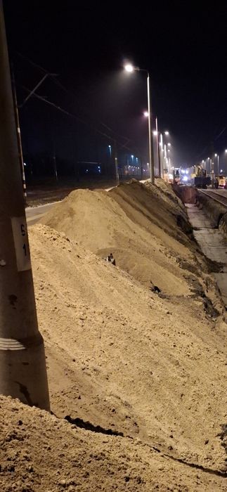 Piasek z wykopu Tomaszów