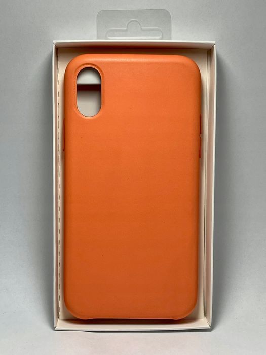 Etui Case Leather Skórzane Do Apple Iphone X Xs