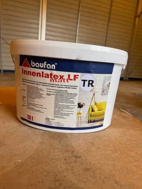 Farba Lateksowa INNENLATEX SATIN BAZA M,T  12,5L , 10L i inne