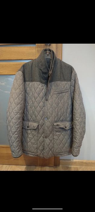 Kurtka top secret męska o kroju marynarki ocieplana