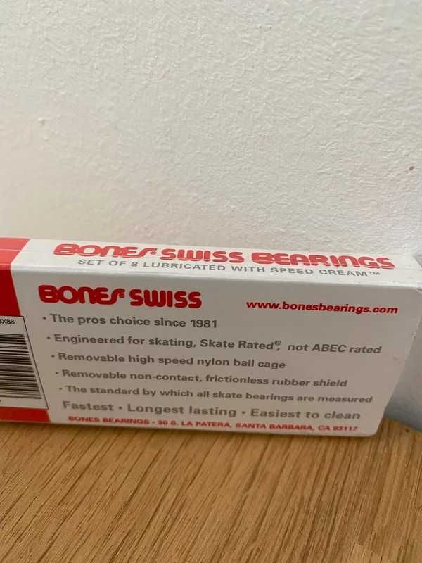 Rolamentos Bones Swiss precision Ceramic nunca usados