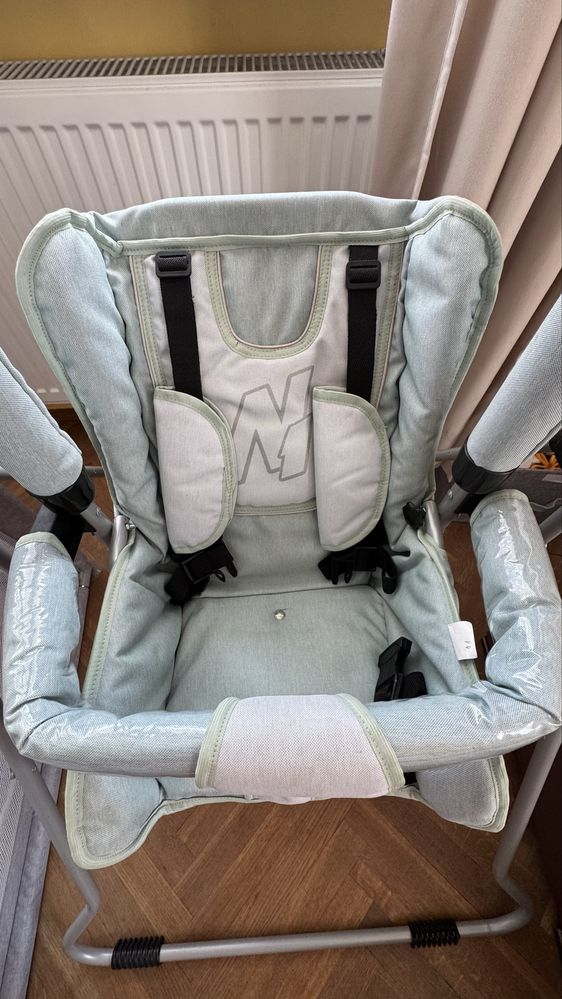 Huśtawka leżaczek dla niemowlaka dziecka 3w1 6-25 kg