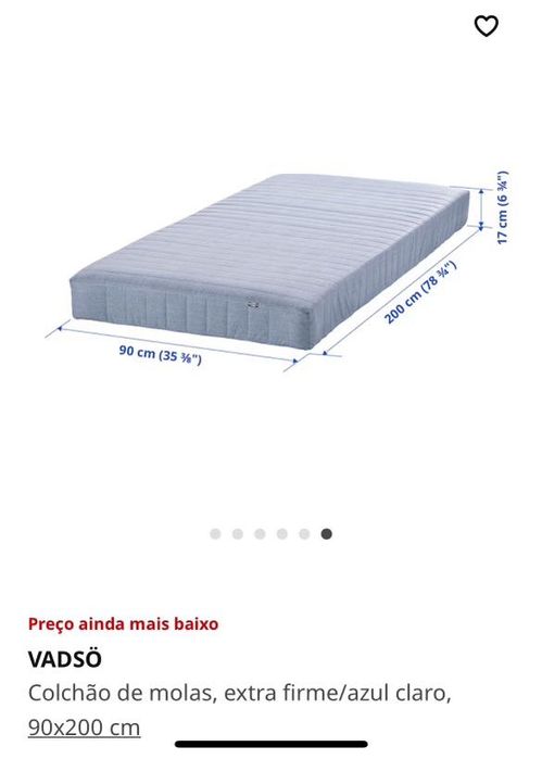 Colchão Ikea Vadso