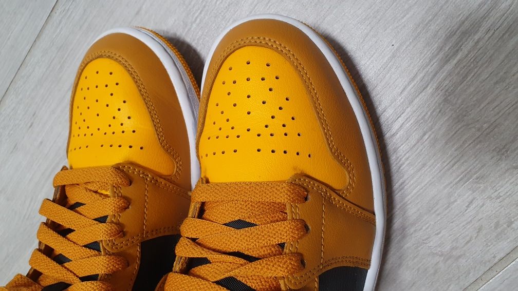 PIĘKNE Jordan 1 Mid Chutney Taxi eur38