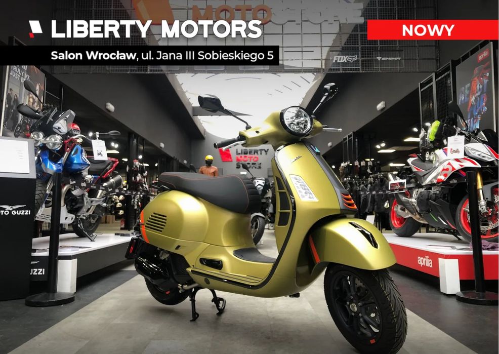 Vespa GTS Super 125 Sport E5 / Liberty Motors Wrocław