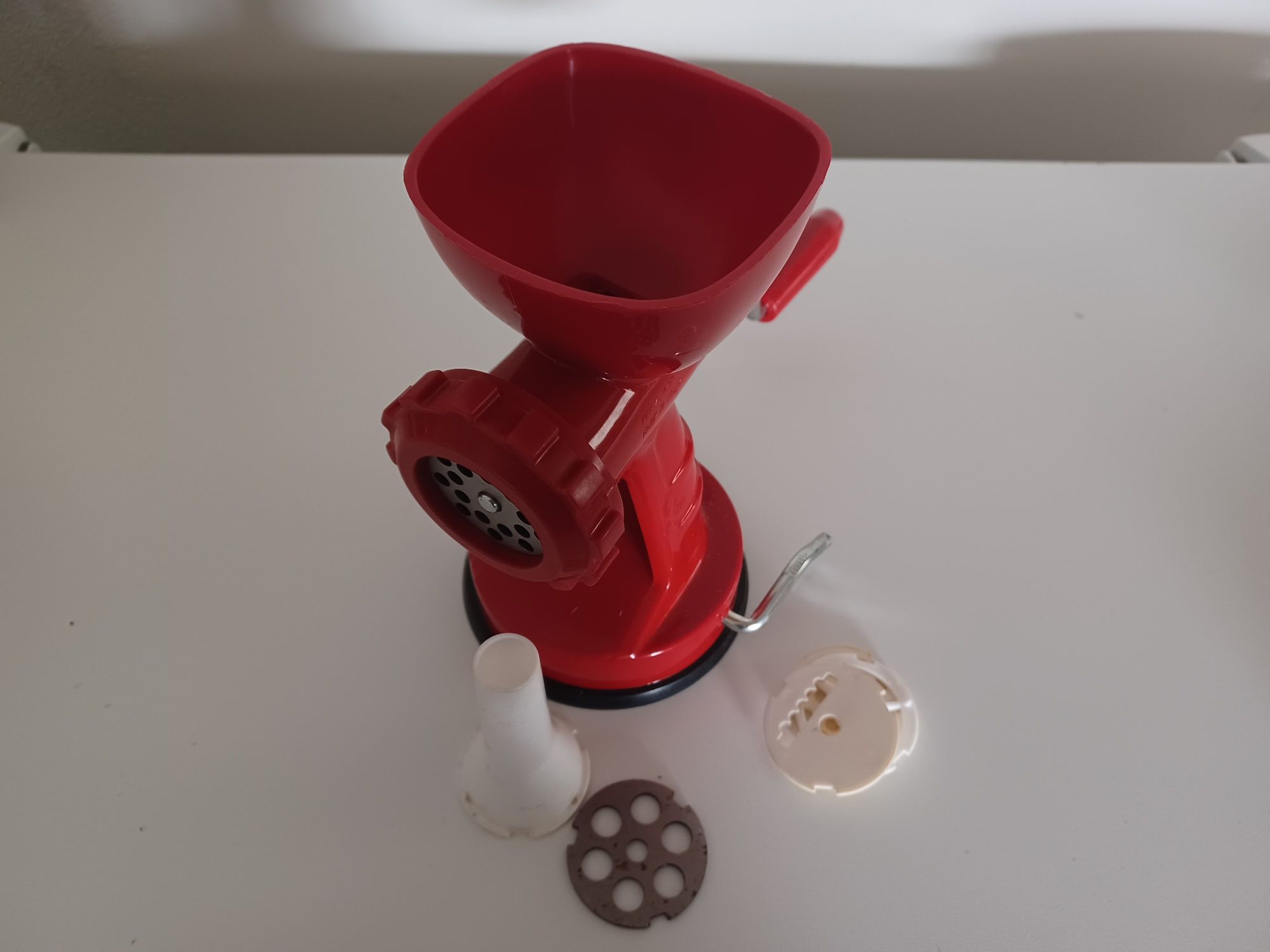 Picadora manual.